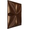 Ekena Millwork 19 5/8in. W x 19 5/8in. H Riley EnduraWall Decorative 3D Wall Panel Covers 2.67 Sq. Ft. WP20X20RLCDC - alternate 2